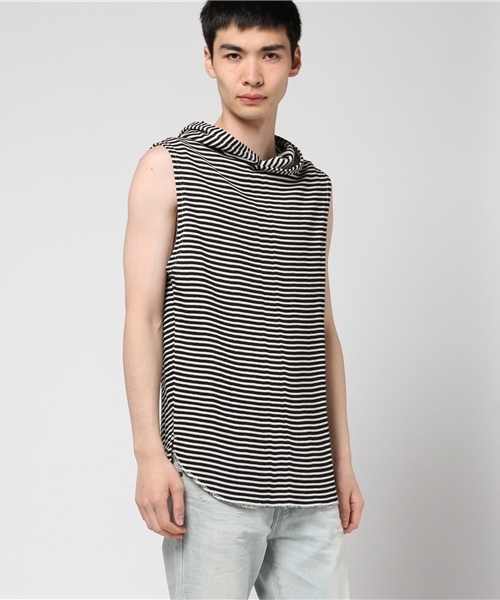 WEGO(ウィゴー)の「WEGO/ワッフルノースリーブパーカー(Tシャツ/カットソー・メンズ・レッド系その他5/ホワイト系その他5/ブラック/ホワイト・LARGE/MEDIUM)」の17枚目の写真
