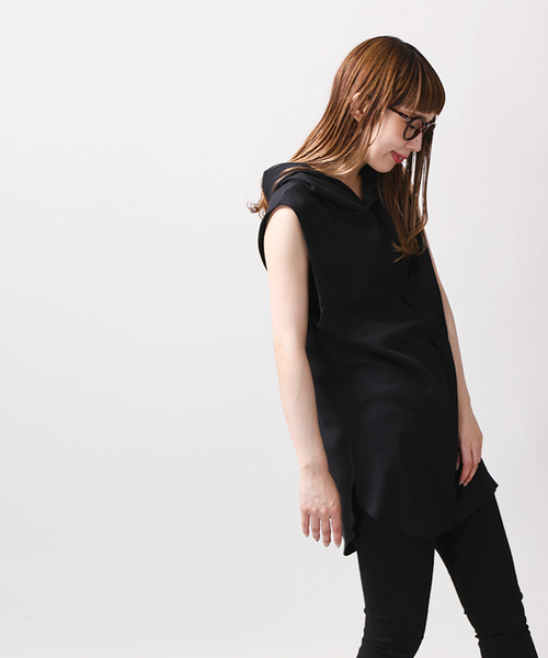 WEGO(ウィゴー)の「WEGO/ワッフルノースリーブパーカー(Tシャツ/カットソー・メンズ・レッド系その他5/ホワイト系その他5/ブラック/ホワイト・LARGE/MEDIUM)」の21枚目の写真