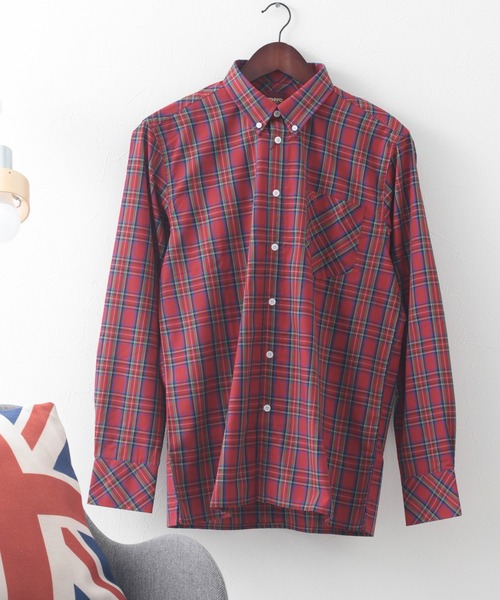 タータンチェックシャツ（シャツ/ブラウス）｜merc london（メルク