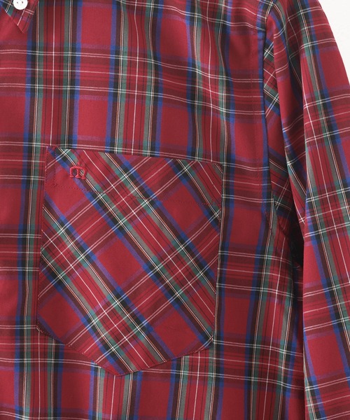 merc london(メルクロンドン)の「タータンチェックシャツ(シャツ/ブラウス・メンズ・レッド/ブルー・LARGE/MEDIUM/SMALL/X-SMALL/X-LARGE)」の8枚目の写真