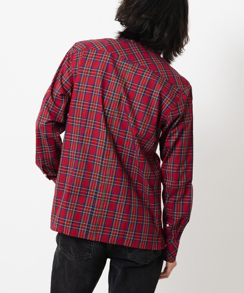 セール】タータンチェックシャツ（シャツ/ブラウス）｜merc