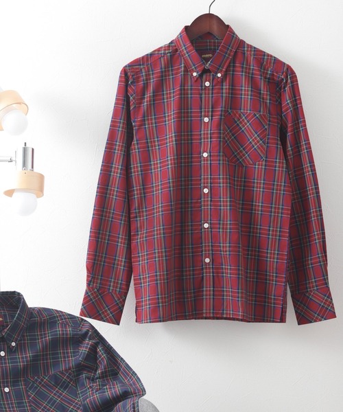 セール】タータンチェックシャツ（シャツ/ブラウス）｜merc