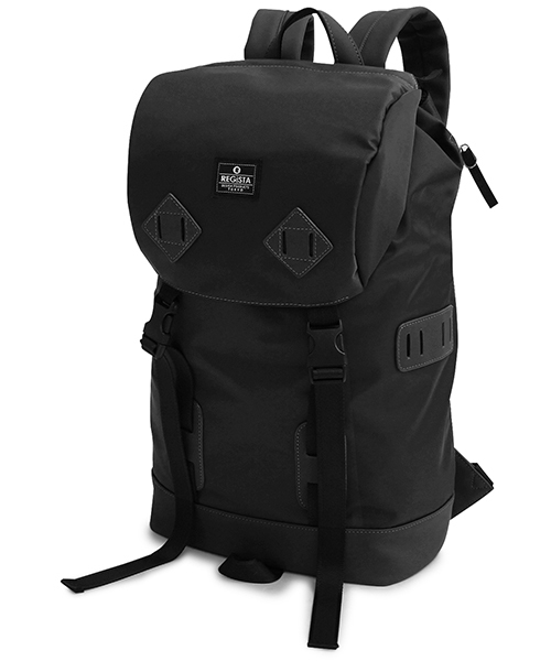 REGiSTA(レジスタ)の「PVC高密ナイロン/マットポリウレタンバックパック(バックパック/リュック・メンズ・カーキ/ネイビー/ブラック・FREE)」の7枚目の写真