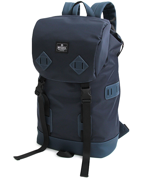 REGiSTA(レジスタ)の「PVC高密ナイロン/マットポリウレタンバックパック(バックパック/リュック・メンズ・カーキ/ネイビー/ブラック・FREE)」の18枚目の写真