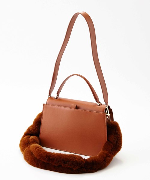 Gem.（ジェム）の「【Gem.】ワンハンドルフラップショルダー　011112643    （ショルダーバッグ・レディース・グレー/ブラウン/レッド/ブラック・FREE）」の6枚目の写真