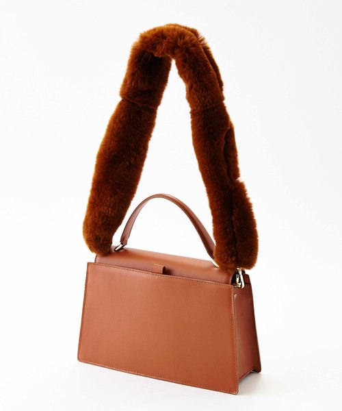 Gem.（ジェム）の「【Gem.】ワンハンドルフラップショルダー　011112643    （ショルダーバッグ・レディース・グレー/ブラウン/レッド/ブラック・FREE）」の7枚目の写真