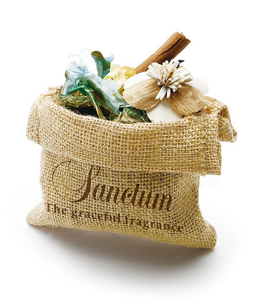GLOBAL FORME CONCRETE(グローバルフォルムコンクリート)の「SANCTUM-JUTE BAG POTPOURRI【ポプリバッグ】(お香/ルームフレグランス)」|その他3