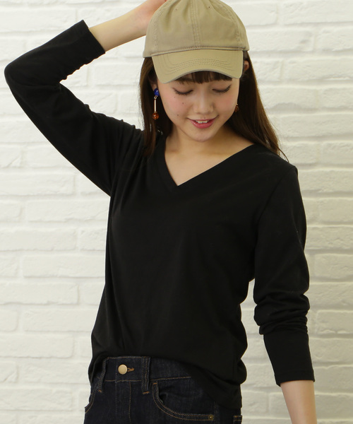 N.(N. Natural Beauty Basic)(エヌエヌナチュラルビューティーベーシック)の「ベーシックカットソー(Tシャツ/カットソー・レディース・ブラック/グレー/ホワイト/ホワイト系その他・MEDIUM)」の3枚目の写真