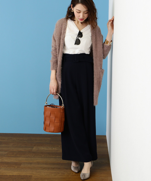 N.(N. Natural Beauty Basic)(エヌエヌナチュラルビューティーベーシック)の「ベーシックカットソー(Tシャツ/カットソー・レディース・ブラック/グレー/ホワイト/ホワイト系その他・MEDIUM)」の18枚目の写真