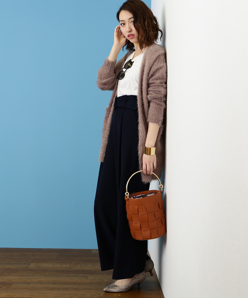 N.(N. Natural Beauty Basic)(エヌエヌナチュラルビューティーベーシック)の「ベーシックカットソー(Tシャツ/カットソー・レディース・ブラック/グレー/ホワイト/ホワイト系その他・MEDIUM)」の19枚目の写真