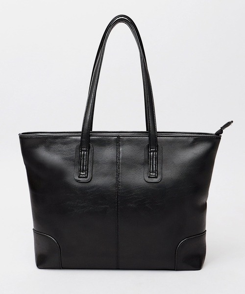 セール】スプリットレザー（牛床革） コンパクト ビジネストートバッグ