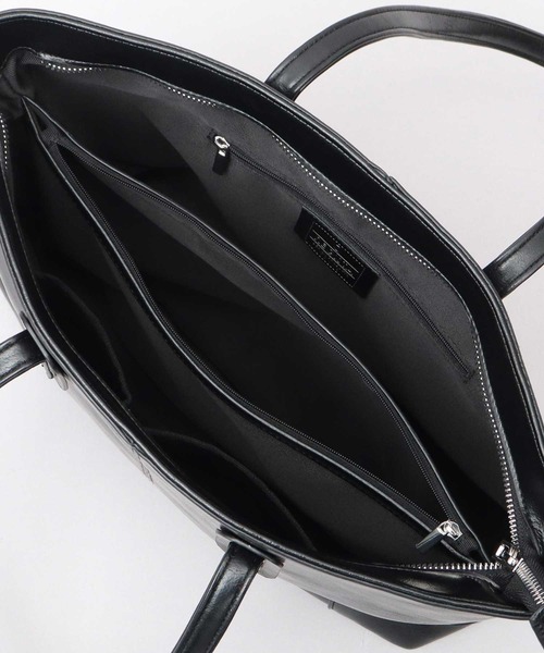 セール】スプリットレザー（牛床革） コンパクト ビジネストートバッグ