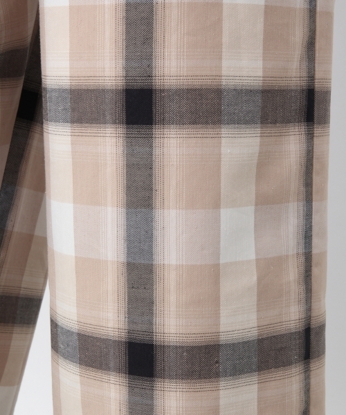 LEPSIM(レプシィム)の「C/Lガララップワイドパンツ 785570(その他パンツ・レディース・ベージュ/ネイビー/ストライプ・MEDIUM/LARGE)」の9枚目の写真