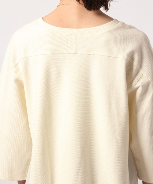 GLOBAL WORK(グローバルワーク)の「【WEB LIMITED】フライスサイドキリカエ8分袖/783437(Tシャツ/カットソー・レディース・ホワイト/ライトグレー/ライトピンク/ネイビー・MEDIUM/LARGE)」の10枚目の写真
