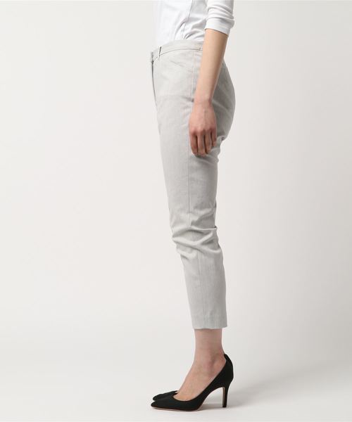 NATURAL BEAUTY BASIC（ナチュラルビューティーベーシック）の「【andGIRL 5月号掲載】〈ウォッシャブル・吸水速乾〉コズミクールクロップドパンツ（その他パンツ・レディース・ブラック系その他/グレー/ネイビー・LARGE/MEDIUM/X-SMALL/XX-SMALL/SMALL）」の4枚目の写真