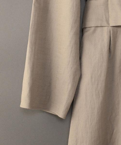 6（ロク）の「＜6(ROKU)＞BELT ONE PIECE/ワンピース（ワンピース  