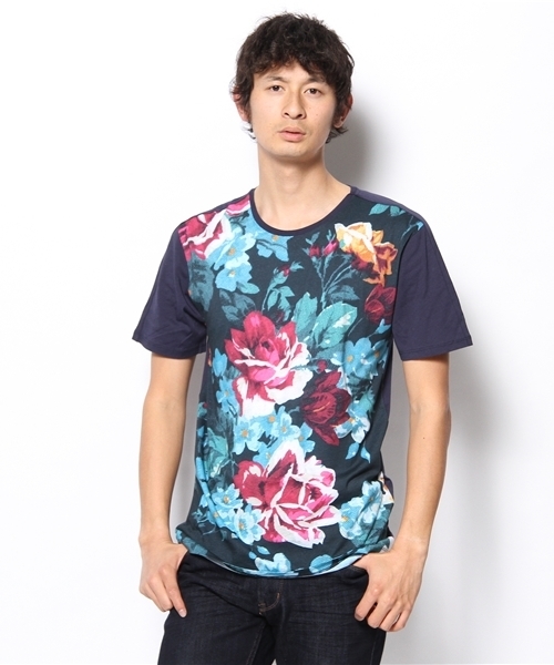 WOOYOUNGMI(ウーヨンミ)の「WOOYOUNGMI Tシャツ(Tシャツ/カットソー・メンズ・ネイビー系・46/48)」の1枚目の写真