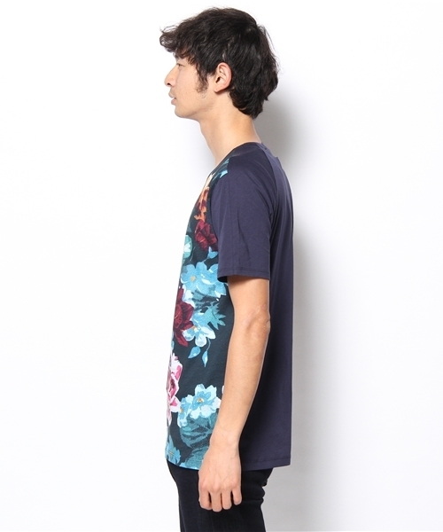 関税込み】WOOYOUNGMI ブルー パッチ ポケット Tシャツ 【楽天