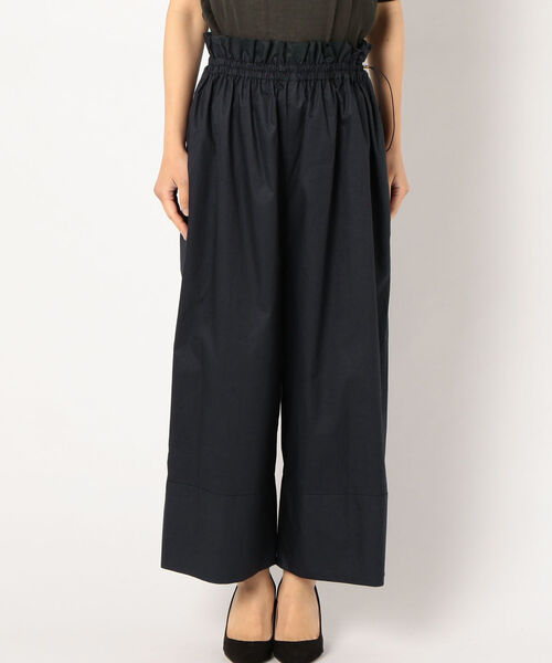 SHIPS(シップス)の「PrimaryNavyLabel:ウエストスピンドルパンツ(その他パンツ・レディース・ネイビー/キャメル・38/36)」の12枚目の写真