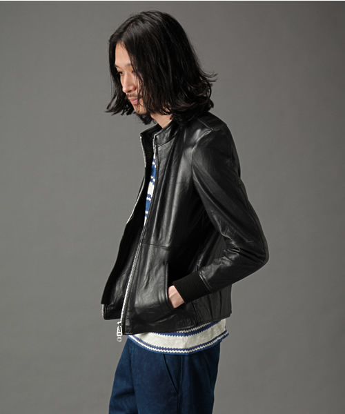 CIAOPANIC(チャオパニック)の「<WEB限定>【1 to 10 people】Big ファスナー Leather JK(ライダースジャケット・メンズ・ブラック・SMALL/MEDIUM/LARGE)」の2枚目の写真