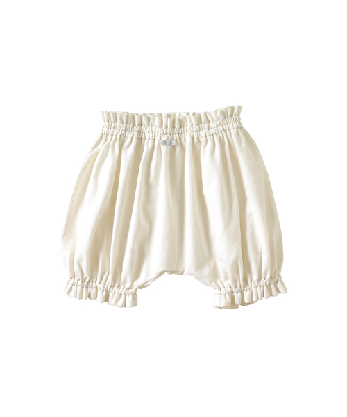 10mois(ディモワ)の「10mois コーデュロイ たっぷりブルマ(ベビー用品)」|ホワイト