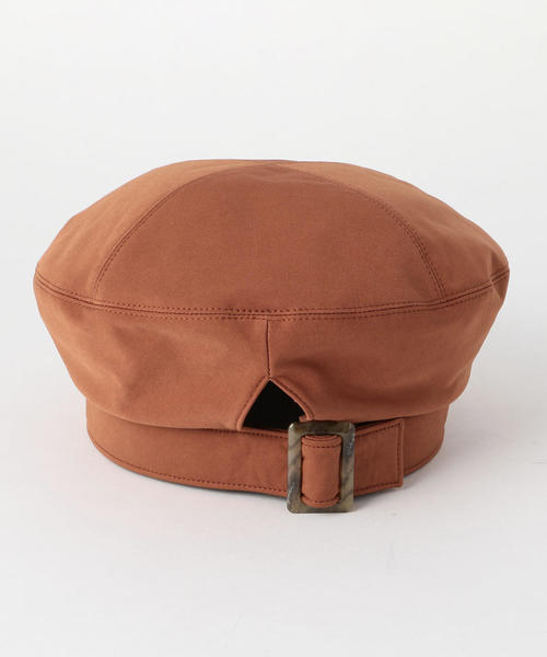 La Maison de Lyllis（メゾンドリリス）の「＜La maison de Lyllis＞ARTYベレー ◆（ハンチング/ベレー帽・レディース・オレンジ/ブラック・FREE）」の4枚目の写真