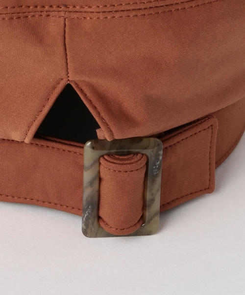 La Maison de Lyllis（メゾンドリリス）の「＜La maison de Lyllis＞ARTYベレー ◆（ハンチング/ベレー帽・レディース・オレンジ/ブラック・FREE）」の5枚目の写真