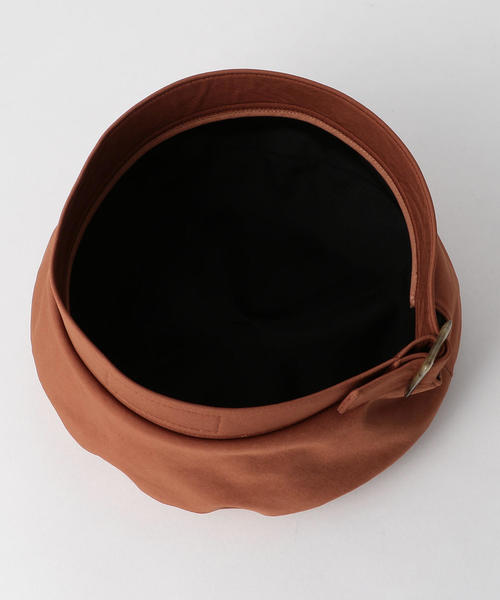 La Maison de Lyllis（メゾンドリリス）の「＜La maison de Lyllis＞ARTYベレー ◆（ハンチング/ベレー帽・レディース・オレンジ/ブラック・FREE）」の6枚目の写真