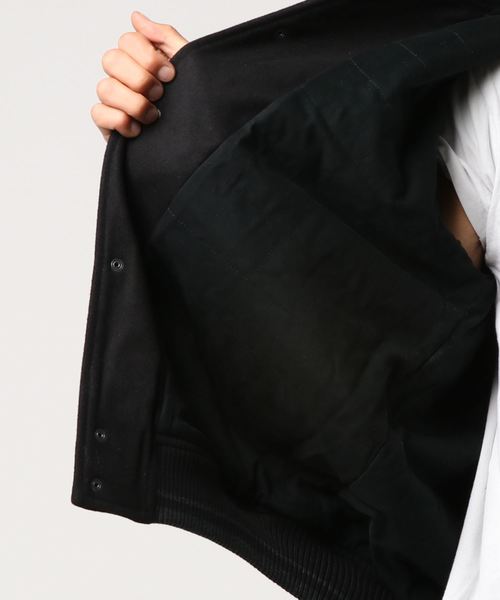 Ben Sherman（ベンシャーマン）の「ボンバージャケット（ブルゾン・メンズ・ブラック・SMALL/MEDIUM/LARGE）」の4枚目の写真