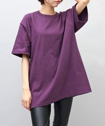 5.6オンス ボックスシルエット ソフトヘヴィー Tシャツ ビッグサイズ
