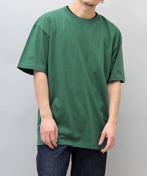 United Athle(ユナイテッドアスレ)の「5.6オンス ボックスシルエット ソフトヘヴィー Tシャツ ビッグサイズ(Tシャツ/カットソー・メンズ・ホワイト/ブラック/ベージュ/グリーン/ブラック系その他/パープル/グレー/カーキ/グリーン系その他/チャコール/オレンジ/ブルー/ワイン・L/XL)」の9枚目の写真