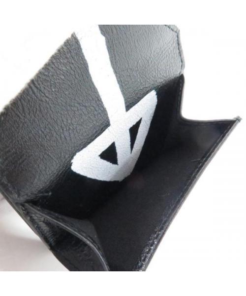 バレンシアガ BALENCIAGA PAPIER MINI GRAFFITI ブランド古着】PAPIER MINI WALLET GRAFFITI（財布