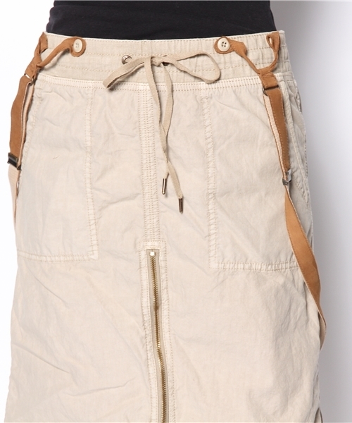 goa（ゴア）の「サスペンダー付硫化スライダーL/SK（スカート・レディース・モカ/ベージュ/カーキ/カモフラージュ・FREE）」の9枚目の写真