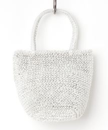 flower | ビジューハンドバッグ(ハンドバッグ)