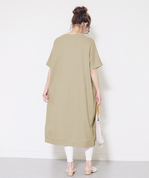 reca(レカ)の「ワッフルワンピース(ワンピース・レディース・オフホワイト/ブラック/杢グレー/ベージュ・M)」の20枚目の写真