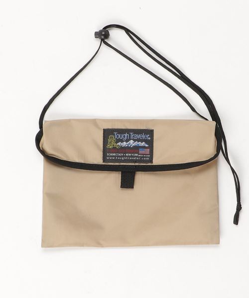 Tough Traveler（タフトラベラー）の「Flap Neck Pouch L（ショルダーバッグ・レディース・ブラック/ベージュ/パープル/ネイビー/ターコイズブルー/ライム/オレンジ/クリア/ホワイト系その他/ブラック系その他/ブルー系その他/ピンク系その他/ホワイト系その他3/ブラック系その他3/ピンク系その他2・FREE）」の7枚目の写真