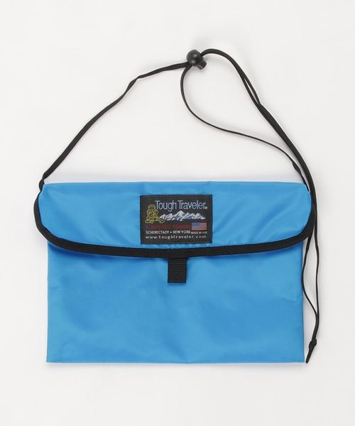 Tough Traveler（タフトラベラー）の「Flap Neck Pouch L（ショルダーバッグ・レディース・ブラック/ベージュ/パープル/ネイビー/ターコイズブルー/ライム/オレンジ/クリア/ホワイト系その他/ブラック系その他/ブルー系その他/ピンク系その他/ホワイト系その他3/ブラック系その他3/ピンク系その他2・FREE）」の11枚目の写真