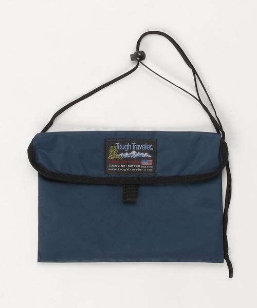 Tough Traveler（タフトラベラー）の「Flap Neck Pouch L（ショルダーバッグ・レディース・ブラック/ベージュ/パープル/ネイビー/ターコイズブルー/ライム/オレンジ/クリア/ホワイト系その他/ブラック系その他/ブルー系その他/ピンク系その他/ホワイト系その他3/ブラック系その他3/ピンク系その他2・FREE）」の9枚目の写真