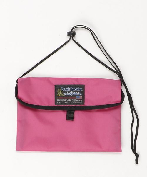 Tough Traveler（タフトラベラー）の「Flap Neck Pouch L（ショルダーバッグ・レディース・ブラック/ベージュ/パープル/ネイビー/ターコイズブルー/ライム/オレンジ/クリア/ホワイト系その他/ブラック系その他/ブルー系その他/ピンク系その他/ホワイト系その他3/ブラック系その他3/ピンク系その他2・FREE）」の13枚目の写真