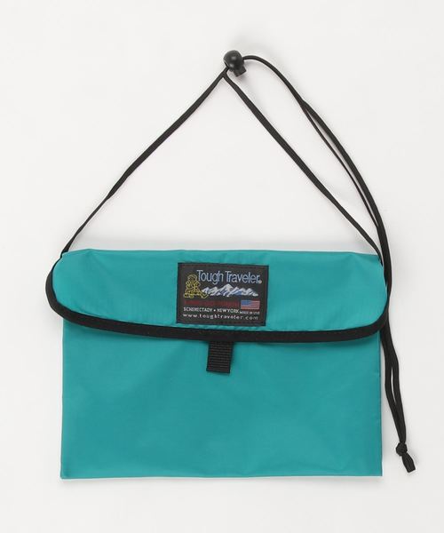 Tough Traveler（タフトラベラー）の「Flap Neck Pouch L（ショルダーバッグ・レディース・ブラック/ベージュ/パープル/ネイビー/ターコイズブルー/ライム/オレンジ/クリア/ホワイト系その他/ブラック系その他/ブルー系その他/ピンク系その他/ホワイト系その他3/ブラック系その他3/ピンク系その他2・FREE）」の10枚目の写真