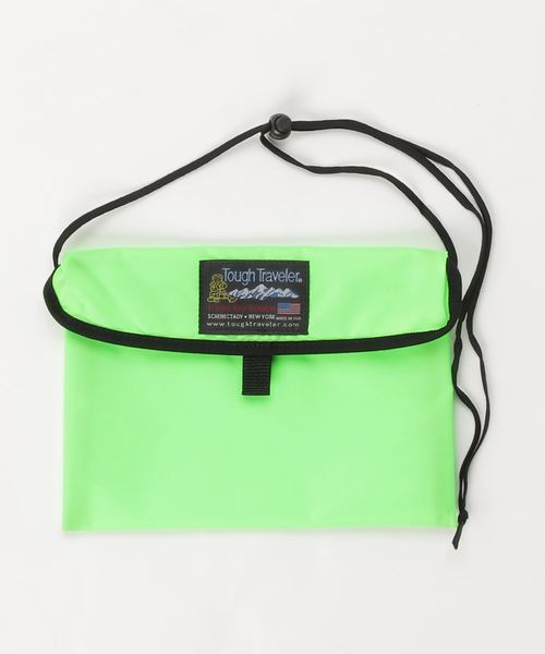 Tough Traveler（タフトラベラー）の「Flap Neck Pouch L（ショルダーバッグ・レディース・ブラック/ベージュ/パープル/ネイビー/ターコイズブルー/ライム/オレンジ/クリア/ホワイト系その他/ブラック系その他/ブルー系その他/ピンク系その他/ホワイト系その他3/ブラック系その他3/ピンク系その他2・FREE）」の8枚目の写真