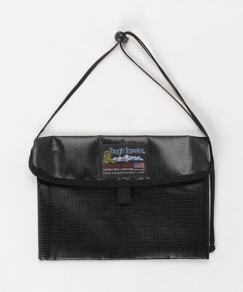 Tough Traveler（タフトラベラー）の「Flap Neck Pouch L（ショルダーバッグ・レディース・ブラック/ベージュ/パープル/ネイビー/ターコイズブルー/ライム/オレンジ/クリア/ホワイト系その他/ブラック系その他/ブルー系その他/ピンク系その他/ホワイト系その他3/ブラック系その他3/ピンク系その他2・FREE）」の6枚目の写真