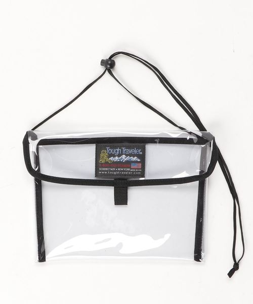 Tough Traveler（タフトラベラー）の「Flap Neck Pouch L（ショルダーバッグ・レディース・ブラック/ベージュ/パープル/ネイビー/ターコイズブルー/ライム/オレンジ/クリア/ホワイト系その他/ブラック系その他/ブルー系その他/ピンク系その他/ホワイト系その他3/ブラック系その他3/ピンク系その他2・FREE）」の15枚目の写真