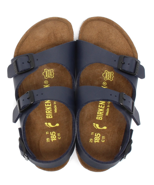 BIRKENSTOCK（ビルケンシュトック）の「【15cm～22cmまで対応】【キッズ】ROMA BF Blue(KIDS)（サンダル・キッズ・ネイビー・33/29/34/24/31/26/27/30/32/28/25）」の8枚目の写真