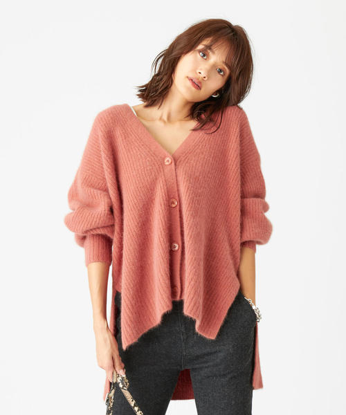 EMMEL REFINES アゼカーディガン モカ Emile Cardigan - Mottled camel - Alpaca - Sézane