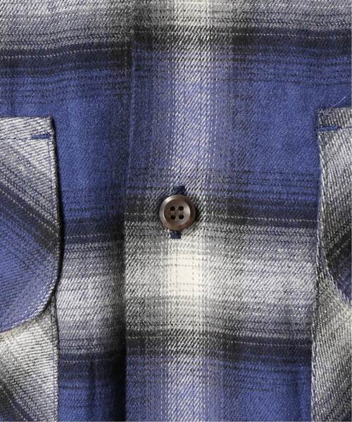 JAM(ジャム)の「【JAM / ジャム】 OMBRE CHECK シャツ(シャツ/ブラウス・メンズ・ネイビー/ブラウン・SMALL/MEDIUM/LARGE)」の10枚目の写真
