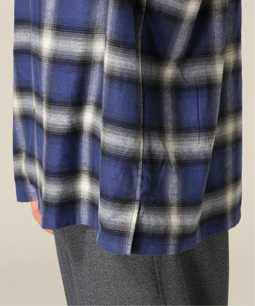 JAM(ジャム)の「【JAM / ジャム】 OMBRE CHECK シャツ(シャツ/ブラウス・メンズ・ネイビー/ブラウン・SMALL/MEDIUM/LARGE)」の11枚目の写真