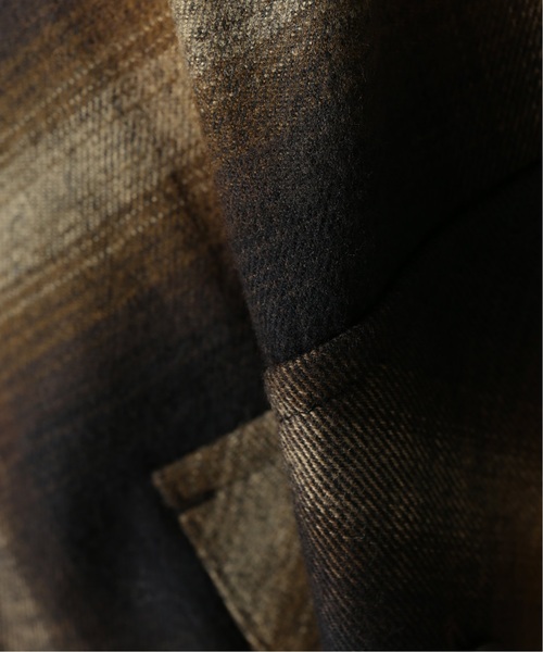 JAM(ジャム)の「【JAM / ジャム】 OMBRE CHECK シャツ(シャツ/ブラウス・メンズ・ネイビー/ブラウン・SMALL/MEDIUM/LARGE)」の14枚目の写真