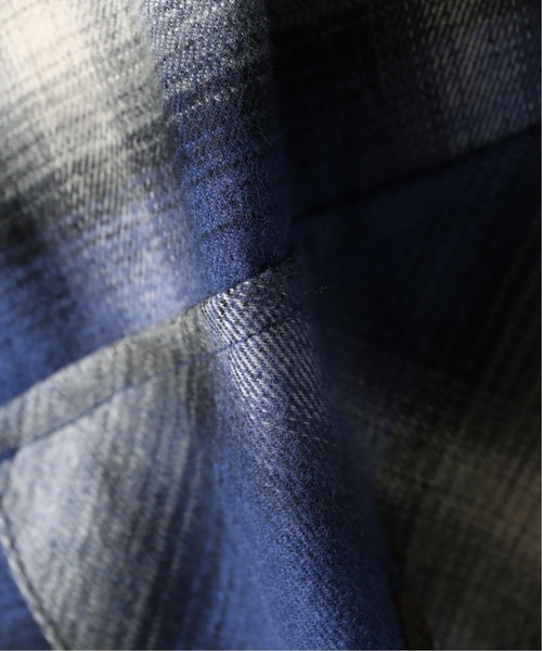 JAM(ジャム)の「【JAM / ジャム】 OMBRE CHECK シャツ(シャツ/ブラウス・メンズ・ネイビー/ブラウン・SMALL/MEDIUM/LARGE)」の15枚目の写真