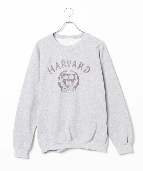 WEGO(ウィゴー)の「WEGO VINTAGE/HARVARDスウェットトレーナー(スウェット・レディース・ブラック/グレー/ワイン・MEDIUM/LARGE)」の2枚目の写真